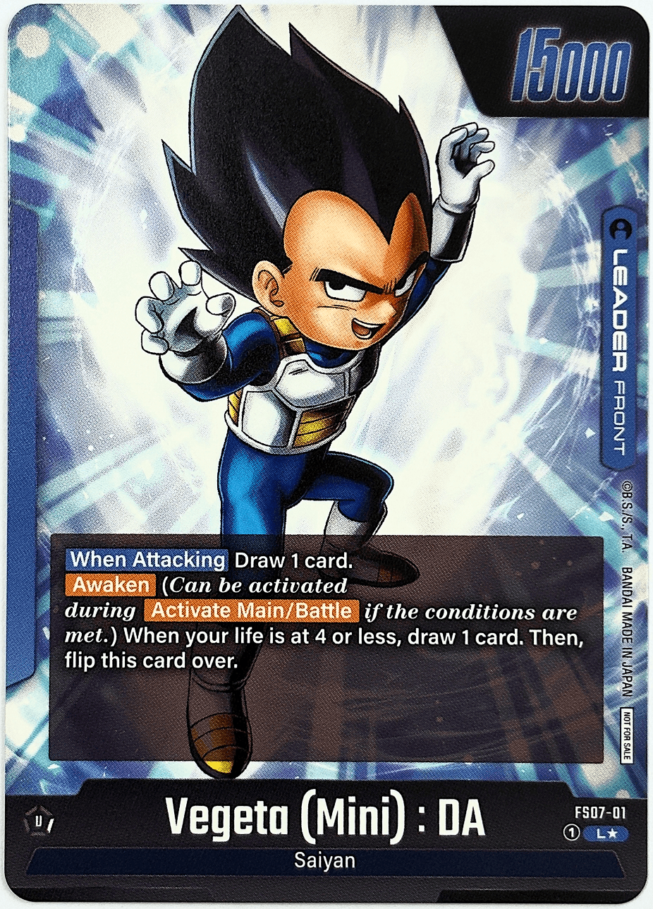 Vegeta : Mini back